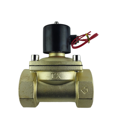 G21⁄2 Air Medium Pneumatic Solenoid Valve Messing Corps NBR Dichtingsmateriaal dat stabiele en prestaties biedt in industriële automatisering