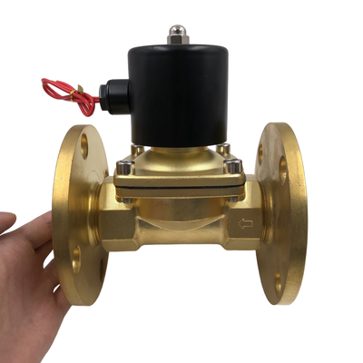 Type 2W40 flensmagneetklep met directe aandrijving Normaal gesloten type Normaal open type Industriële vloeistofregelklep voor automatiseringssystemen
