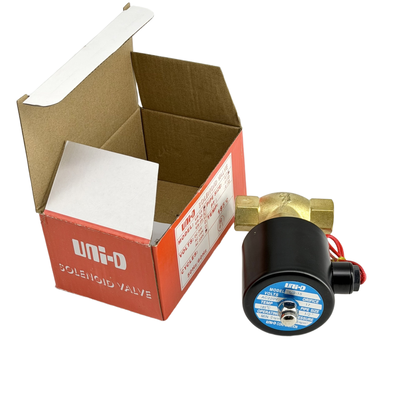 US-15 Piston Pilot Operated Pneumatic Solenoid Valve met CE-certificering PTFE standaard afdichtingsmateriaal en optionele FKM-afdichting