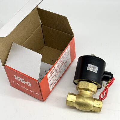 US-15 Piston Pilot Operated Pneumatic Solenoid Valve met CE-certificering PTFE standaard afdichtingsmateriaal en optionele FKM-afdichting