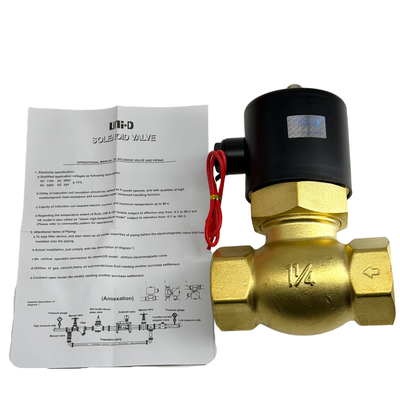 US-35 Temperatuur -20°C tot 185°C Messing waterklep gemaakt van messingmateriaal dat corrosiebestendigheid en sterkte garandeert
