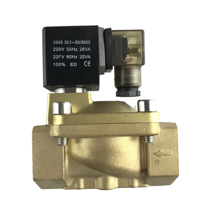 Portgrootte 1/8 tot 1 inch G1/8 tot G1 Luchtklep 2/2 Weg Normaal gesloten klep gebruikt voor luchtstroomregeling in pneumatische systemen