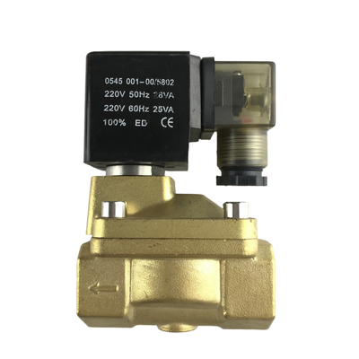 Portgrootte 1/8 tot 1 inch G1/8 tot G1 Luchtklep 2/2 Weg Normaal gesloten klep gebruikt voor luchtstroomregeling in pneumatische systemen