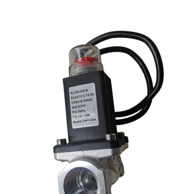 25 mm Oorifice Grootte MQ-1-25 Waterklep 1 "Inch Port Grootte Klep voor laagdrukvloeistof 0 tot 0,05 Mpa roestvrijstalen lichaam