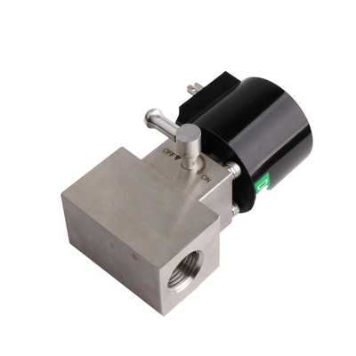 8.7BAS080B01 2/2-weg pneumatisch magnetoventil met een carrosserie van 304 van roestvrij staal en een poortgrootte van 1/8'