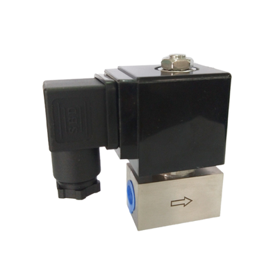 2weg normaal gesloten pneumatisch magnetoventil PTFE afdichting materiaal 25mm opening grootte 1′′ poortgrootte Druk 6 tot 120 bar 24VAC