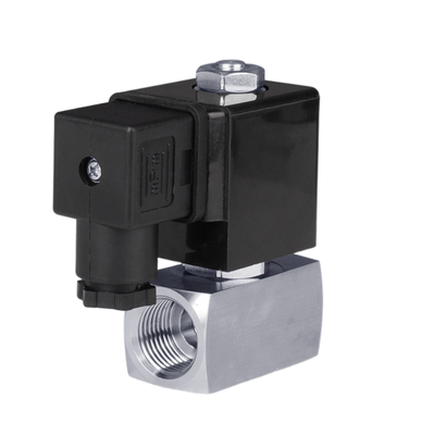 2weg normaal gesloten pneumatisch magnetoventil PTFE afdichting materiaal 25mm opening grootte 1′′ poortgrootte Druk 6 tot 120 bar 24VAC