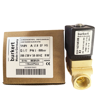 G3 8 Poortverbinding Burkert Solenoïde Valve Duurzame constructie geschikt voor lange termijn in industriële automatiseringssystemen