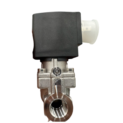 Hoogwaardige Industriële Solenoïde Regelklep Burkert 6281 G1 2/2 NC Roestvrijstalen Behuizing Slijtvaste EPDM Afdichting 25mm Doorstroomopening 8W Spoel DC24V AC24V AC220V Selecteerbaar 00222019 00222020 00222021
