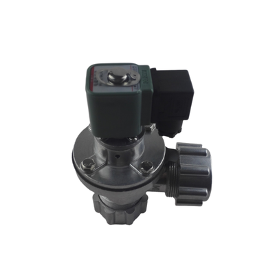 DMF-ZM-20 3/4″ Right Angle Nut Type Pulse Valve for Dust Collector Baghouse – Aluminum Body, NBR Diaphragm