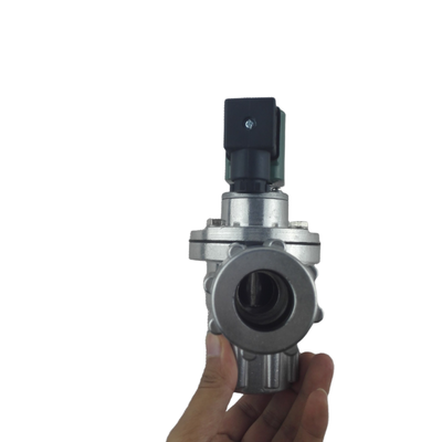 DMF-ZM-20 3/4″ Right Angle Nut Type Pulse Valve for Dust Collector Baghouse – Aluminum Body, NBR Diaphragm