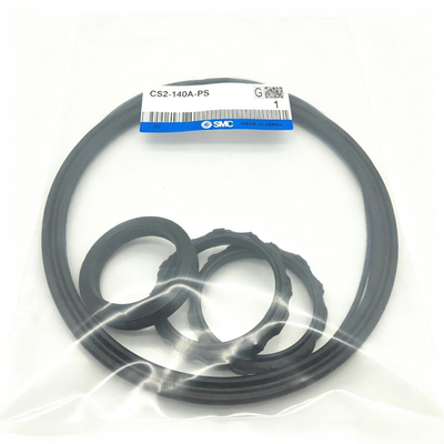 SMC Pneumatische Cilinder Service Kit CS1-200A-PS / CS2-200A-PS Nauwkeurig Afgemeten Afdichtingscomponenten Verhelpen Luchtlekkage van Stang en Zuiger voor Onderhoud aan Cilinders met Stalen Buis