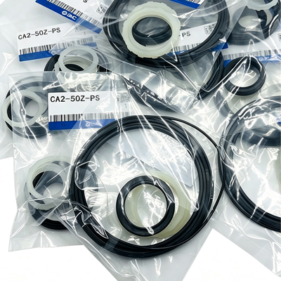 SMC CA2‑40Z‑PS Cylinder Repair Kit NBR Rod Piston Cushion Seal Set For 40mm Bore CA2 Standard Pneumatic Cylinder Includes Lubricating Grease Pack
