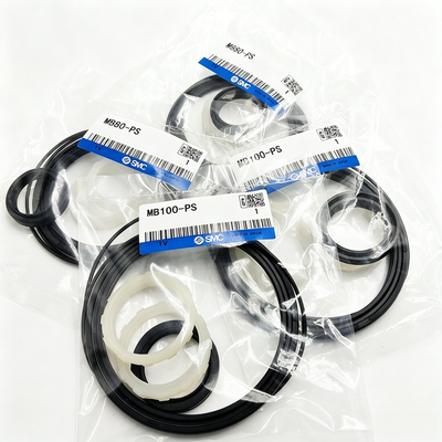 Pneumatische cilinderservice kit SMC MB63-PS Volledige set afdichtingsassemblage Vaste luchtlek voor MB-serie Dubbelwerkende kraakband Luchtcilinder vervanging