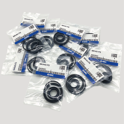 SMC MKB/MKA63-PS Cylinder Seal Replacement Pack Hoogdrukbestendige afdichtingen Fit MK Series 63mm Bore Swing Clamp Cylinder voor geautomatiseerde bevestiging