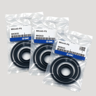 Pneumatic Rotary Clamp Cylinder Repair Kit SMC MKB/MKA25-PS Full Sealing Components Solve Air Leakage For MK Series Clamping Cylinder Replacement