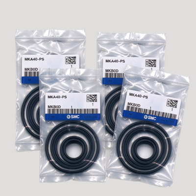 SMC MKB/MKA63-PS Cylinder Seal Replacement Pack Hoogdrukbestendige afdichtingen Fit MK Series 63mm Bore Swing Clamp Cylinder voor geautomatiseerde bevestiging