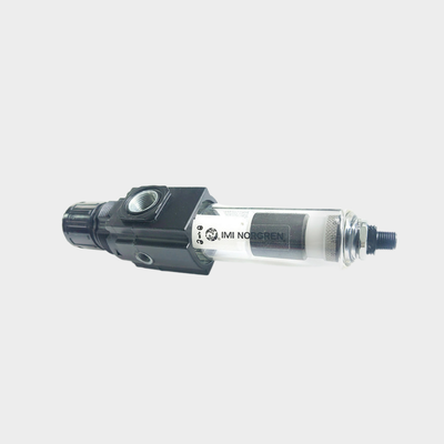 NORGREN B72G‑2AK‑QD1‑RMG B72G‑2AK‑QD3‑RMG Pneumatische Filterregelaar met kijkglas voor hoogrendementsscheiding van vocht en onzuiverheden, gereedschapsloze demontage van de kom, geschikt voor geautomatiseerde assemblage- en testcircuits