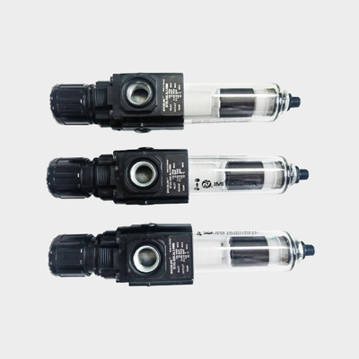 NORGREN B72G‑2GK‑QT3‑RMN B72G‑2GK‑QT1‑RMN Ontlastende Luchtvoorbereidingseenheid Drukknop met vergrendeling en sabotagebestendigheid Gebalanceerd ventiel Stabiele output Modulaire / In-line montage Voor licht automatiseringswerkstations