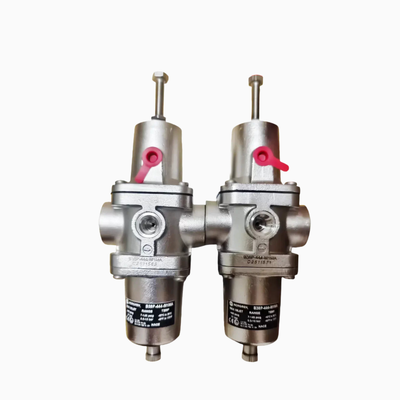 NORGREN B38P‑244‑B1MA B38P‑344‑B1MA Roestvrijstalen Filter‑Regelaar PTF Schroefdraad Handmatige Afvoer 5μm‑25μm Element NACE Conform Voor Corrosieve Maritieme‑Offshore Persluchtvoorbereidingssysteem