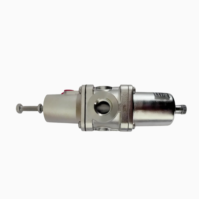 NORGREN B38P‑244‑B1MA B38P‑344‑B1MA Roestvrijstalen Filter‑Regelaar PTF Schroefdraad Handmatige Afvoer 5μm‑25μm Element NACE Conform Voor Corrosieve Maritieme‑Offshore Persluchtvoorbereidingssysteem