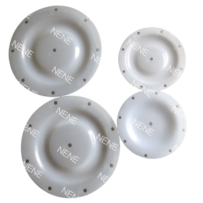 125 mm Buitendeurs zonder gat wit kleine pomp reserve diafragma QBY3-15 QBY3-20 lucht bediende diafragmacomponent