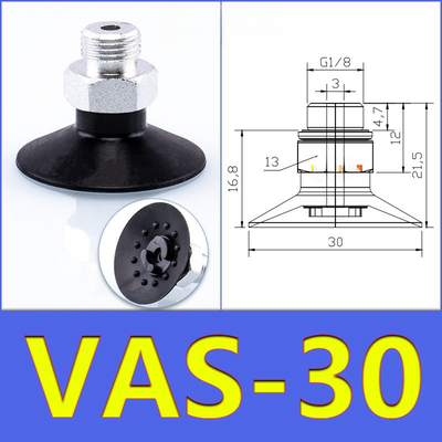 FESTO VAS30 Pneumatische Zuignap 30Mm Diameter Multi Kleur Siliconen Nitril Rubber Slijtvast Voor Robot Materiaaloverdracht