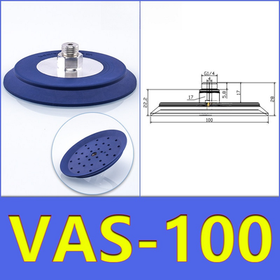 FESTO VAS100 Pneumatic Suction Cup High Temperature Resistant Silicone And Oil Resistant Nitrile Rubber For Sheet Metal Processing