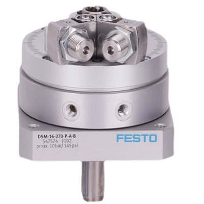 Schokvrije 270° Zwenkhoek Dubbelwerkende Roterende Vane Semi-Roterende Actuator Roterende Pneumatische Module voor Wax Injectie Mal Omkeer