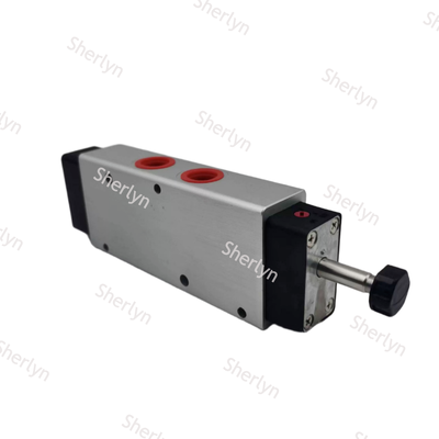 G1/2 Poort 5/2 Weg Pilotklep V63D513A-A212J, NORGREN V63 Enkele Solenoïde Pneumatische Solenoïdeklep