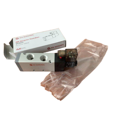3350 L/min Hoge stroom NORGREN VCB22D517A-AD213L Solenoïde klep G1/2 24VDC 5/2 Veer terug Pneumatische spoelklep IP65 Aluminium lichaam