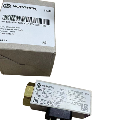 G1/4 Schroefdraad 0,5-8 bar drukschakelaar NORGREN 0880323 Drukbewaker voor machinegereedschap vloeistofleiding