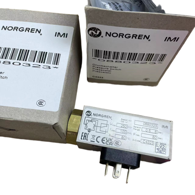 G1/4 Schroefdraad 0,5-8 bar drukschakelaar NORGREN 0880323 Drukbewaker voor machinegereedschap vloeistofleiding