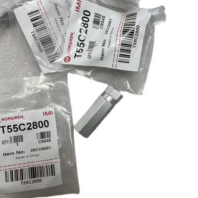 Compact Pneumatische Klep T55C2800 IMI Norgren G1/4 BSPP Schroefdraad Lichtgewicht Terugslagklep Voor Robot Pneumatisch Circuit