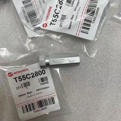 Compact Pneumatische Klep T55C2800 IMI Norgren G1/4 BSPP Schroefdraad Lichtgewicht Terugslagklep Voor Robot Pneumatisch Circuit