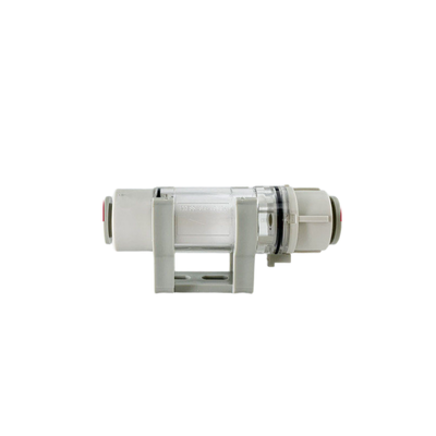 SMC ZFC76‑B‑X02 ZFC77‑B‑X02 Straight Through Pneumatic Suction Filter High Vacuum Flow Performance RoHS Compliant Multi Angle Mount Fit Unequal Port Industrial Auxiliary Vacuum Equipment Layout