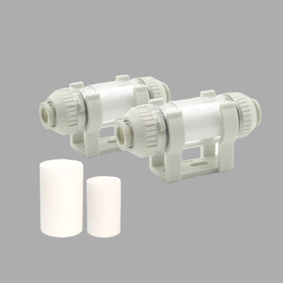 SMC ZFC200 ZFC300 ZFC Series In‑Line Suction Filter Element High Dirt Holding Capacity Block Fine Debris Reduce Vacuum Fluctuation For Continuous Industrial Pick And Place Equipment