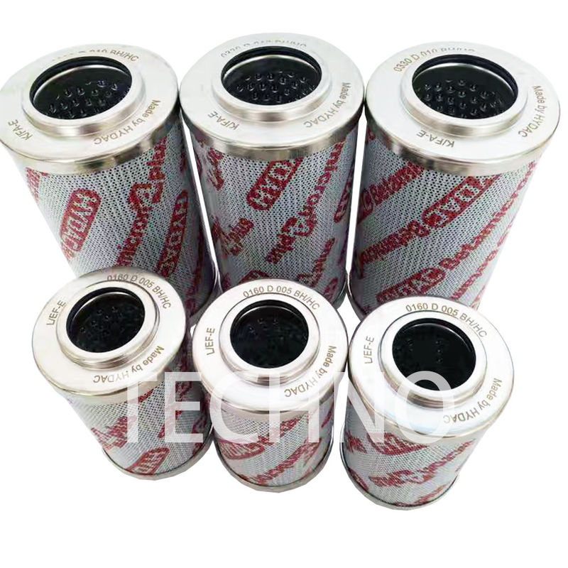 Gezinterde netprecisiefilterelementen HYDAC 1320-D-003-BH3HC 3μM Stabiliteit