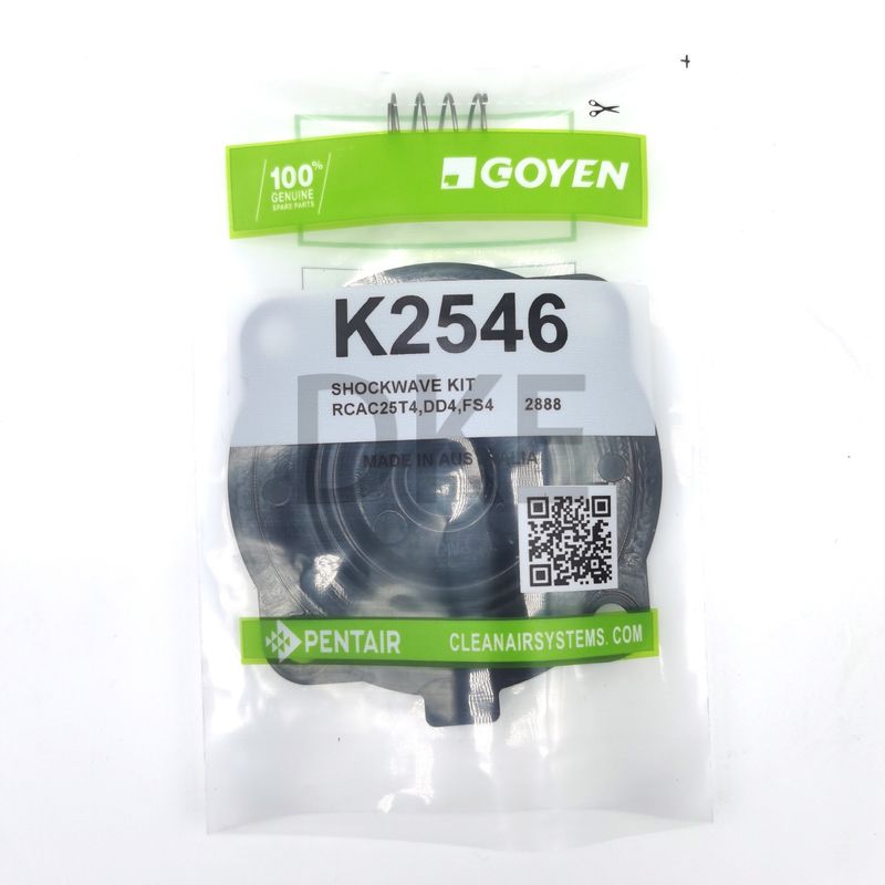 Goyen RCAC25 Diafragma Kit Type K2546 Serie T4, DD4, FS4 Nitrilmateriaal