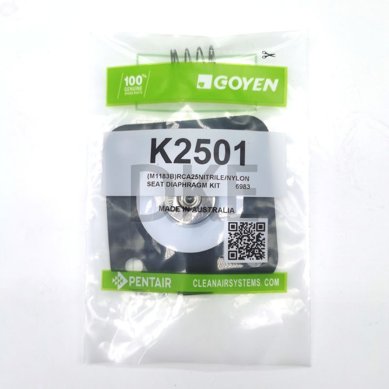 K2501 (M1183B) Goyen-pulsklepdiafragma CA25 RCA25 Klepmodel DD, FS, MM, T-serie