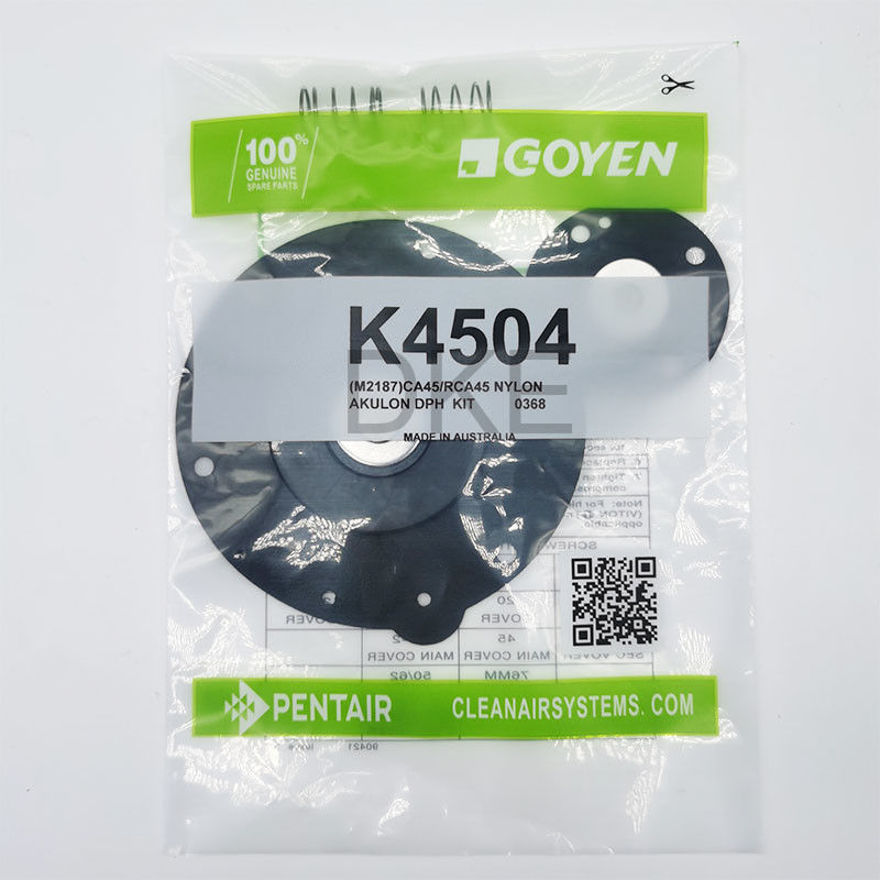 Goyen Buna Diafragma Repair Kit K4504 M2187 CA/RCA45 DD,FS,T serie, 1 1/2 maat