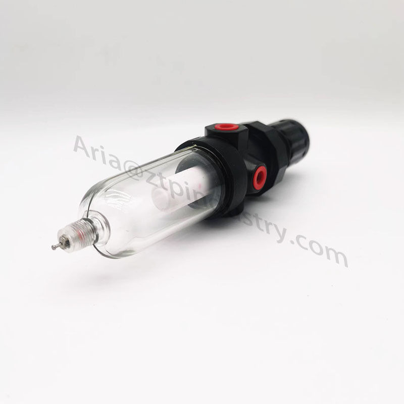 Filter / regulator van de serie B07 G1/4, 0,3-7 Bar 40μm Filterelement zonder meter