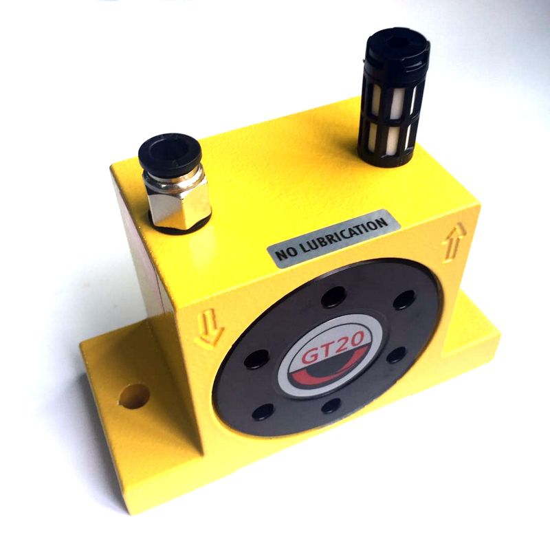 GT20 Effectieve pneumatische turbine vibrators Centrifugeerkracht luchtvibrator voor industriële toepassingen