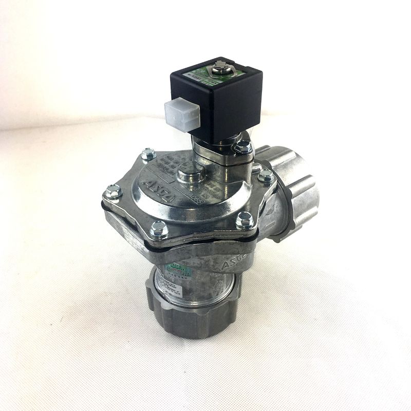 Ø1 1/2 Compressiefitting ASCO Diafragma Puls Jet Valves SCG353A065 Dual Stage Integral Pilot Ø1 1/2 Oriffice Grootte 52