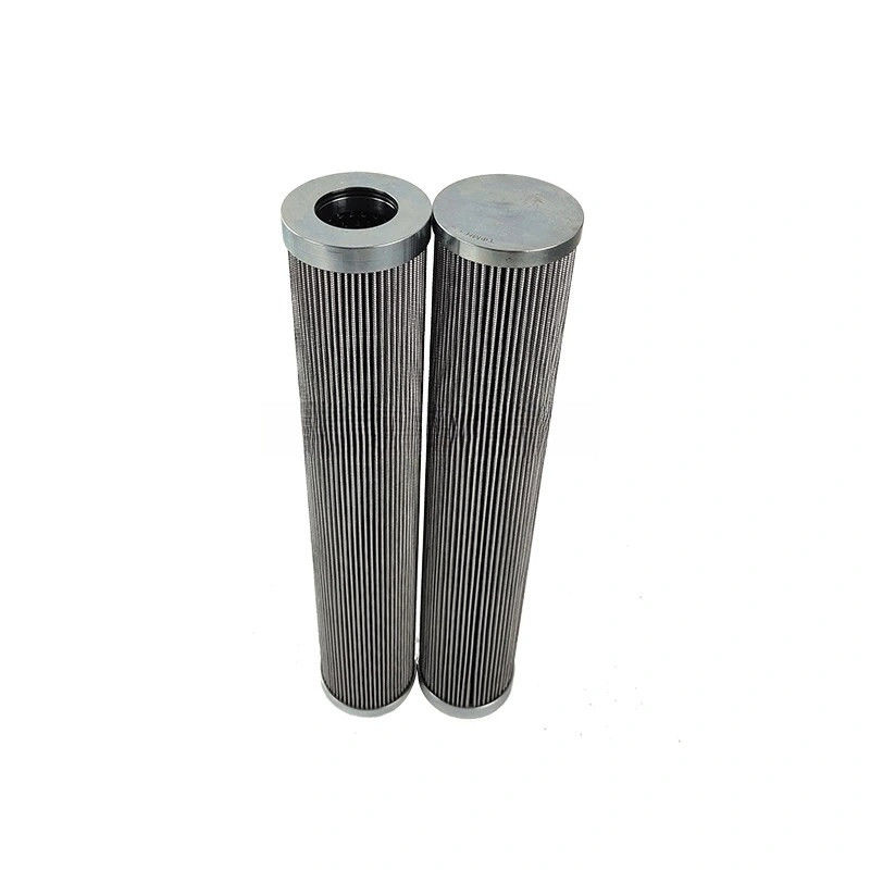 Vickers Filter V6021V2C01 Glasvezel Hydraulisch oliefilter element met roestvrijstalen draad Inner Mesh
