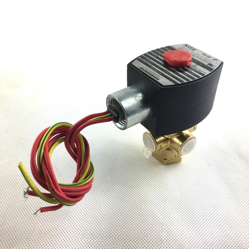 ASCO SCB320B174.230/50 NPT1/4 3/2 Universal Brass Body NBR Series 320 Direct Beheerde Inline Solenoid Valves