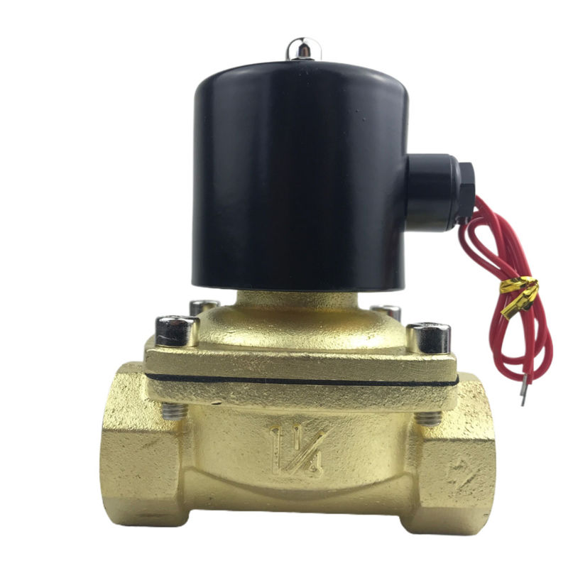 N/O 2W400-40 2weg 1-1/2" gas water pneumatisch elektrisch magnetoventil water lucht normaal open
