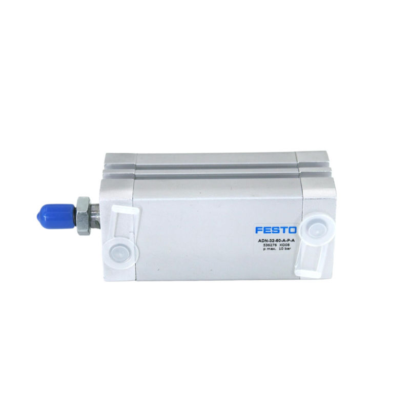 FESTO ADN-32-60-A-P-A 536276 Compact cilinder slag 60 mm zuigerdiameter 32 mm zuigerstaaf draad M10x1.25