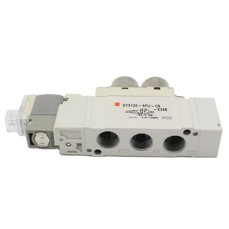 SY5320-5LZD-01 SMC Solenoïde Valve 3 Position Closed Center DC24V Port Grootte 1/8