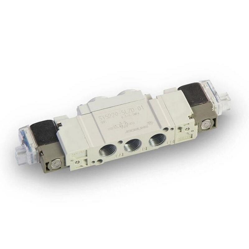 SMC SY5120-5LZD-C8 2 Positie Single One-touch fitting ø8 Pneumatische magnetoventil DC24V